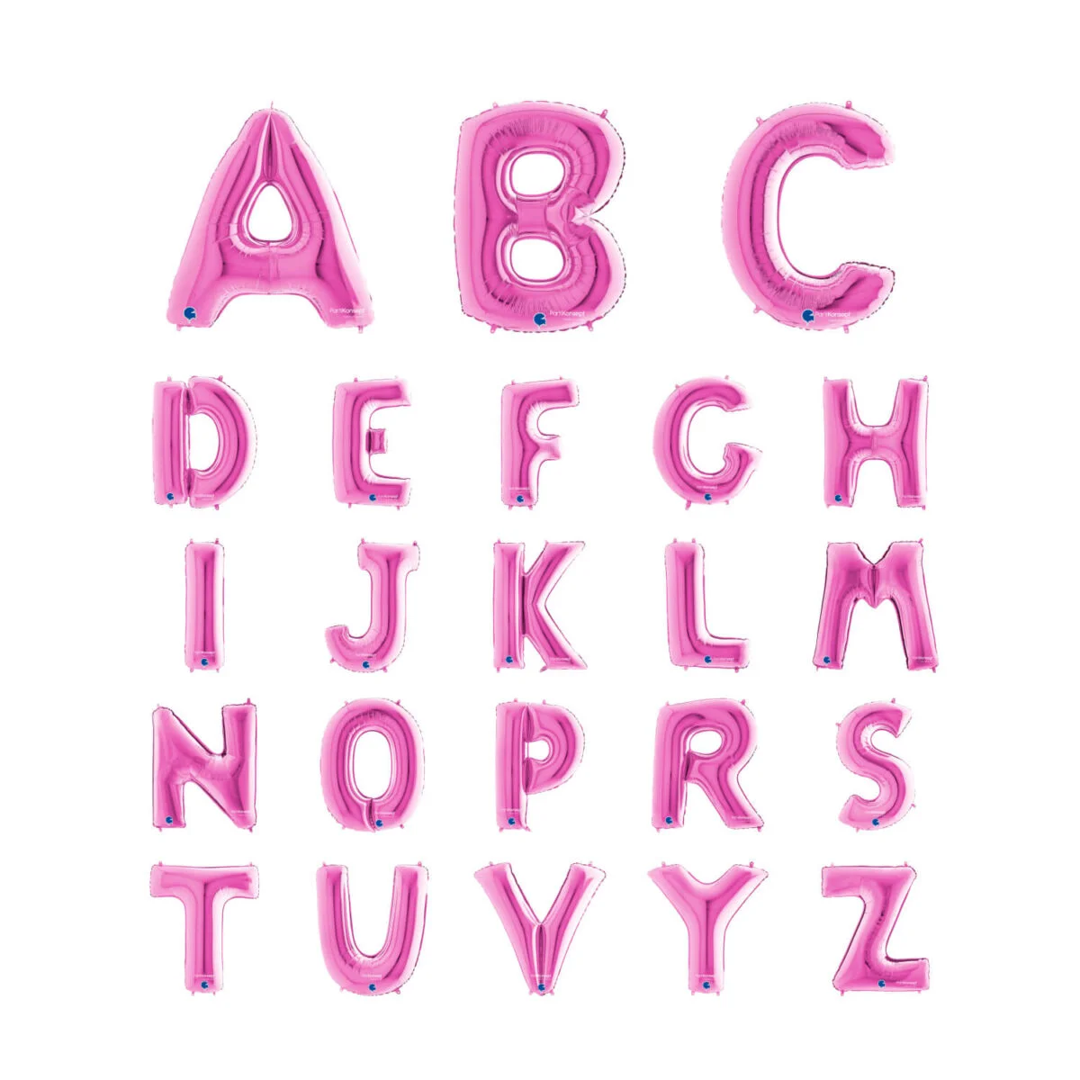 40″ – 100 cm Büyük Boy Harf Folyo Balonlar Pembe - Görsel 2