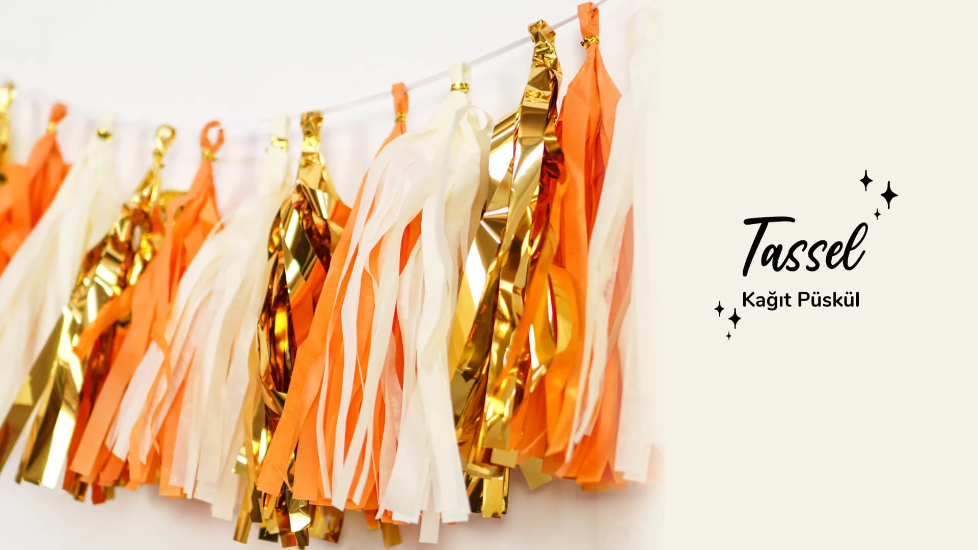 Organizasyonunuzu Tamamlayacak 34 Farklı Kağıt Püskül