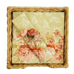 Klasik Gül Desenli Peçete