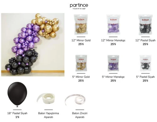 En Trend Kendin Yap Balon Zincirleri ve Balon Kitleri