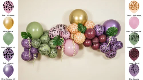 En Trend Kendin Yap Balon Zincirleri ve Balon Kitleri