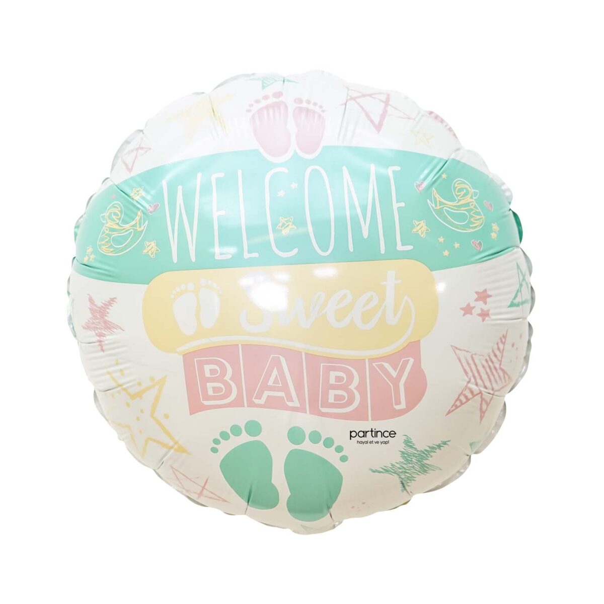 Welcome sweet baby folyo balon