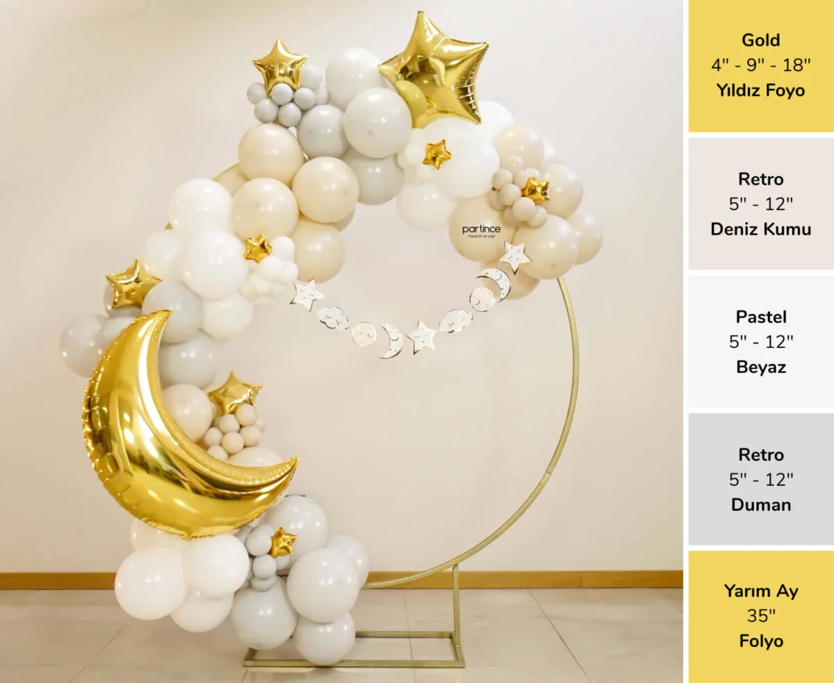 Pastel Balon Beyaz - Görsel 12