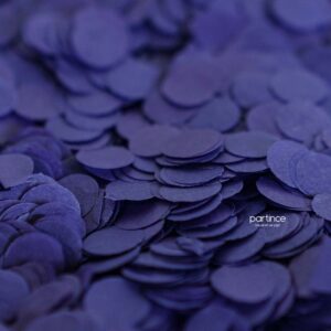 1,5 cm Kağıt Konfeti Lacivert