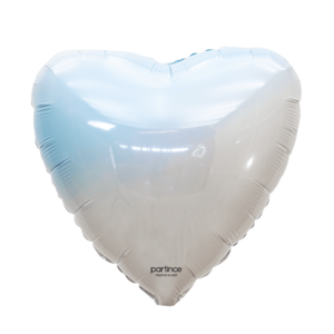 18″ – 45 cm Kalp Folyo Mavi Ombre