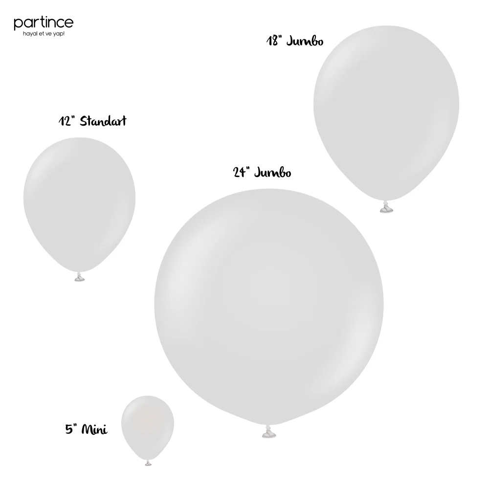 Retro Balon Smoke (Duman) - Görsel 5