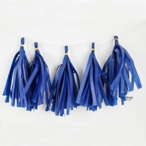 Tassel Kağıt Püskül Lacivert (Kendin yap)