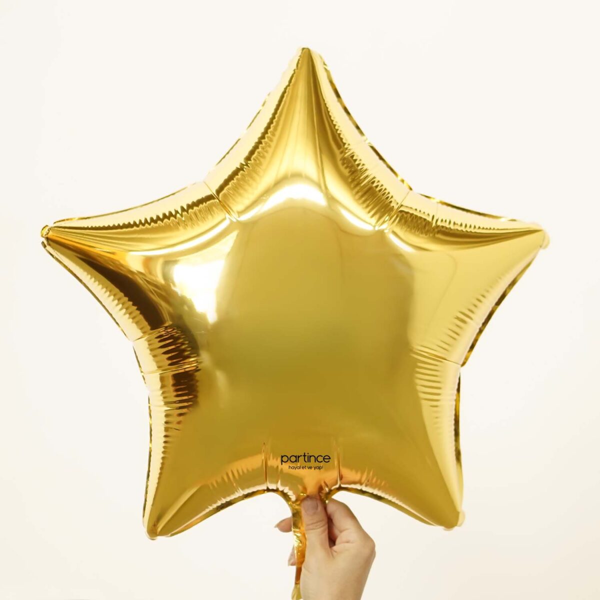 18″ – 45 cm yıldız folyo altın