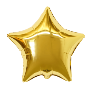 18″ – 45 cm Yıldız Folyo Altın
