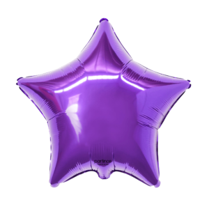 18″ – 45 cm Yıldız Folyo Mor