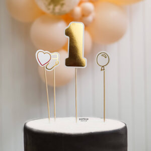 1 Yaş Cake Topper 4 Parça