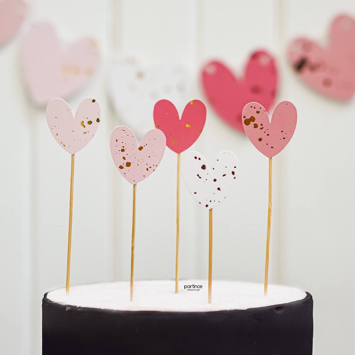 6 Pack Pastel Balloon Cake Toppers - Food Safe Plastic Decorations For Cupcakes & Desserts - View #10