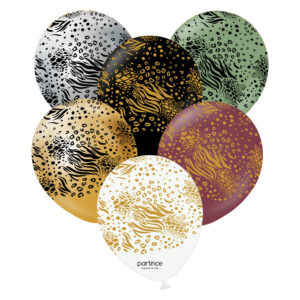 Safari Mutant Tema Baskılı Balon 6'lı