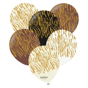 Safari Kaplan Gold Baskılı Balon 6'lı