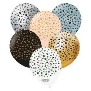 Safari Leopar Karışık Balon 6'lı