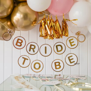 Bride To Be Banner Süs