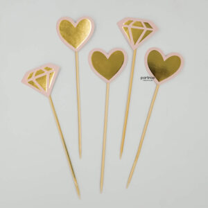 Bride Cake Topper Pasta Süsü