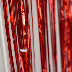 Kapı Perdesi Hologramlı Kırmızı 90 cm * 200 cm