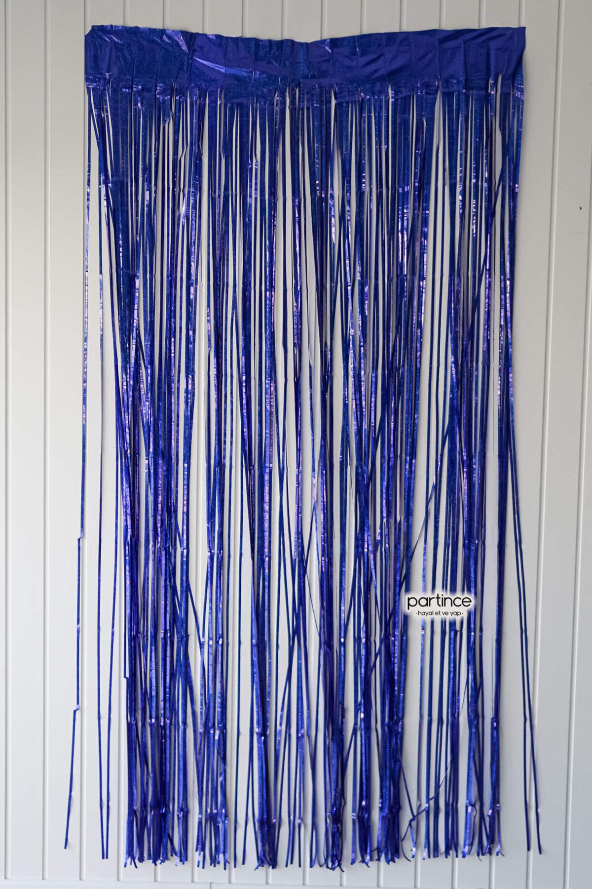 Kapı perdesi hologramlı mavi 90 cm * 200 cm