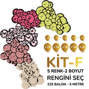 Kendi Balon Zincirini Yap - Kit F