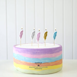 Parti Mumu Simli Tüy Karışık Renkli 5’li