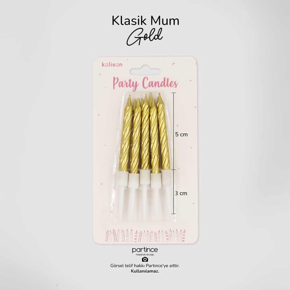 Klasik Pasta Mumu 5 Renk 10'lu - Görsel 5