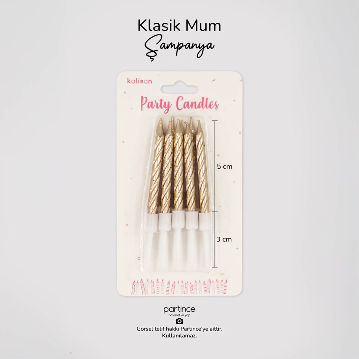 Klasik Pasta Mumu 5 Renk 10'lu - Görsel 6