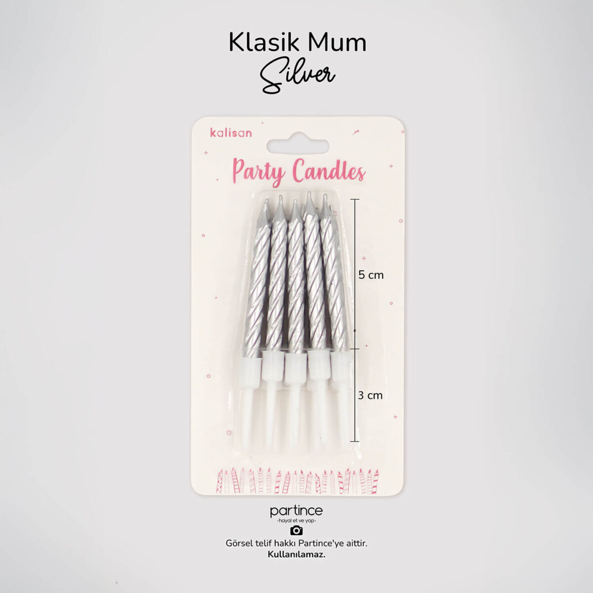Klasik Pasta Mumu 5 Renk 10'lu - Görsel 7