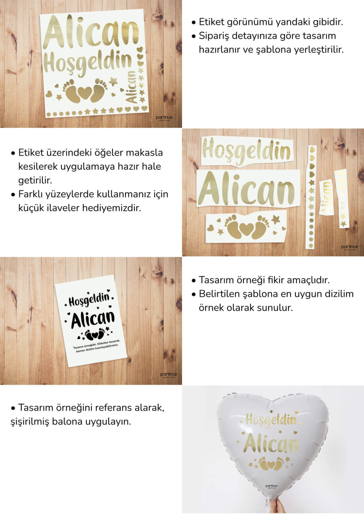 Kişiye Özel Sticker - Görsel 5